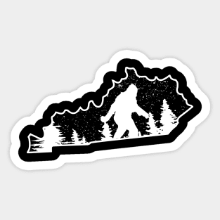 Kentucky Bigfoot Gift Sticker